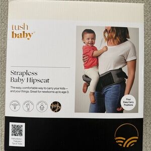 tushbaby Strapless Baby Hipseat in leopard - new in box